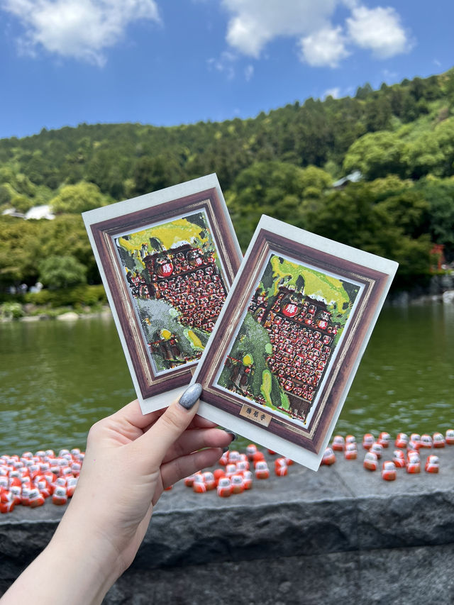 充滿達摩的勝尾寺 充滿達摩的勝尾寺