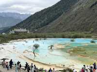 🏞️ Huanglong National Scenic Area – Fairyland at 3,500m Altitude