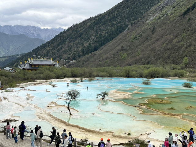 🏞️ Huanglong National Scenic Area – Fairyland at 3,500m Altitude