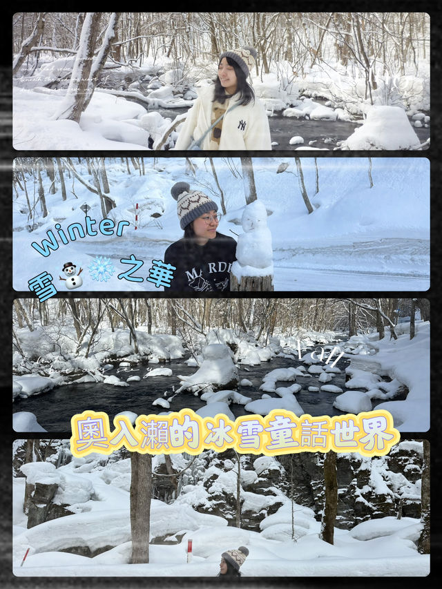 《❄️☃️ 雪之華》走進雪地童話—奧入瀨溪流❄️ #雪地 #冰雪世界