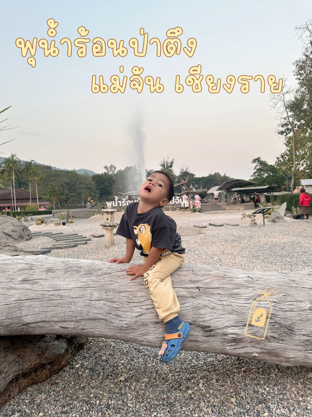 พุน้ำร้อนป่าตึง@แม่จัน