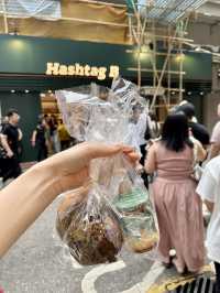 《終於食到HashtagB》