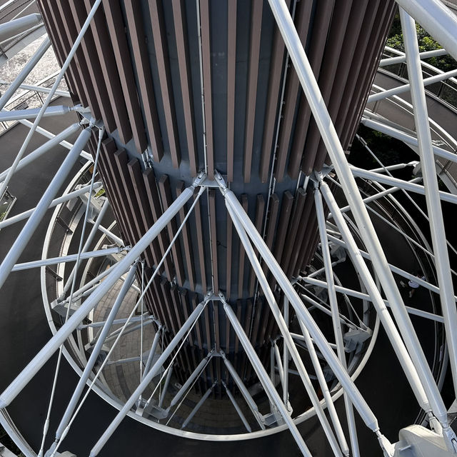 🌀 Xiamen’s Spiral Walkway: Where Futuristic Design Meets Mountain & Sea Views!