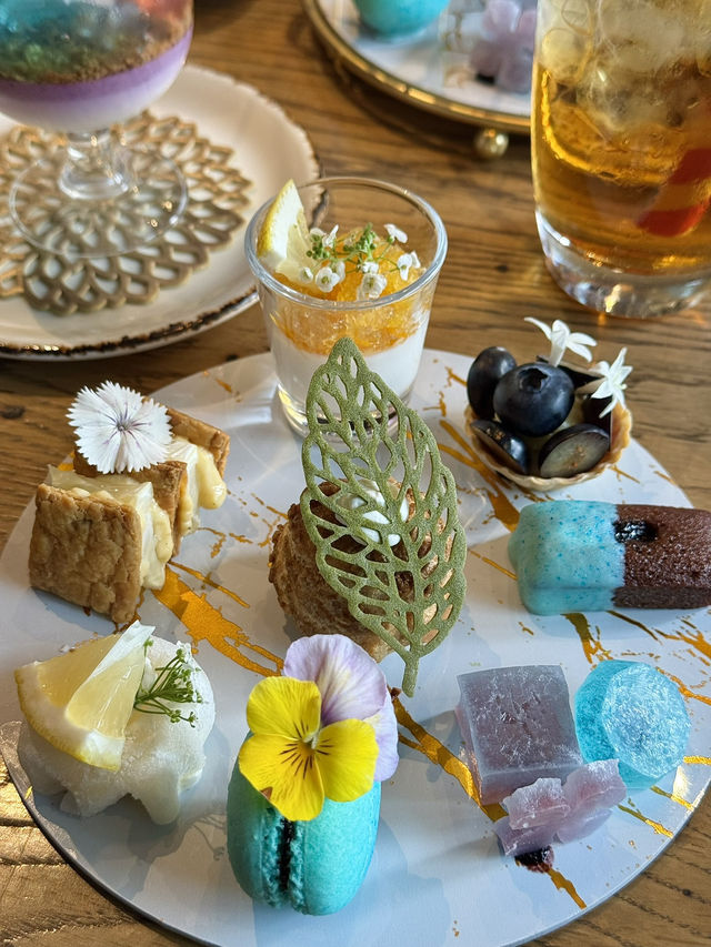 【東京/天王洲アイル】薪火料理と音楽が楽しめる空間でアフタヌーンティー