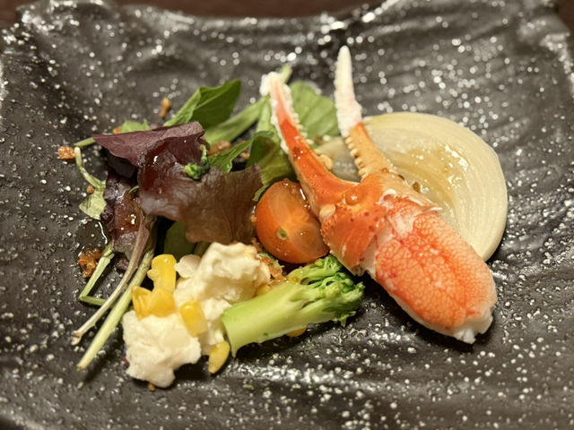 氷雪の門｜🦀 贅沢蟹ランチコース！