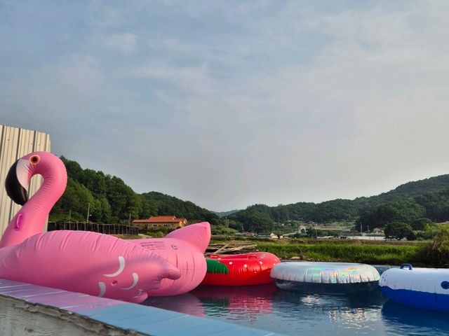 충북 음성 촌캉스! 대형수영장까지 오케이!