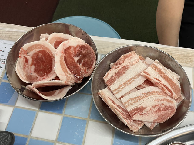 레트로감성 냉삼맛집