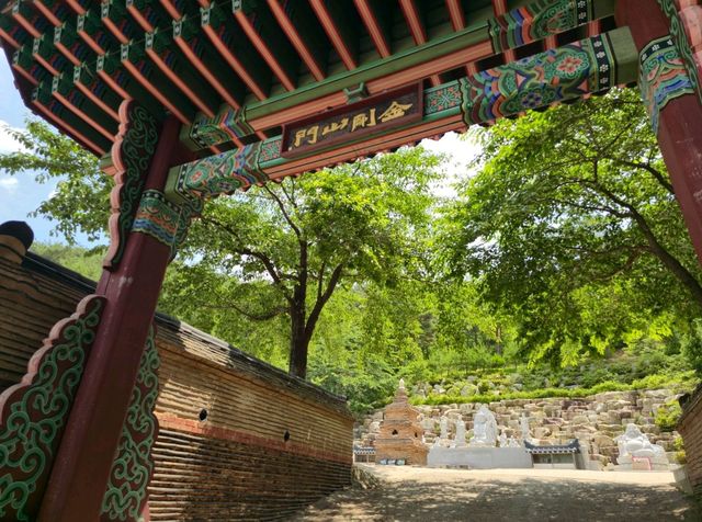 국내여행 고성의 작은 절 금강삼사 탐방 