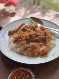 หมูทอดย้อนวัย ร้านลับในแจ้งวัฒนะ