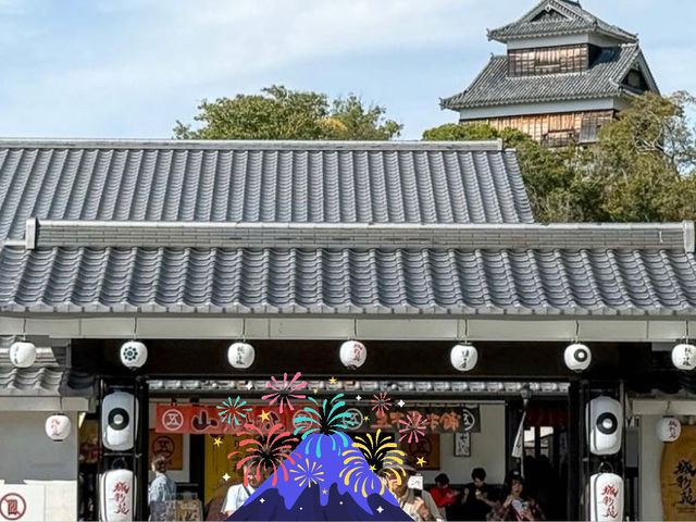 黑白城牆與天守閣氣勢恢宏