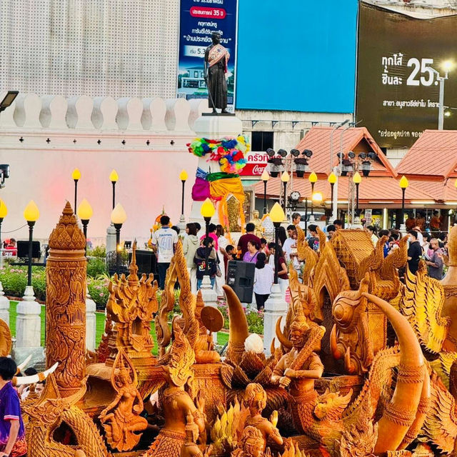 งานแห่เทียนโคราช ศาสตร์ศิลป์ถิ่นย่าโม ประจำปี 2568
