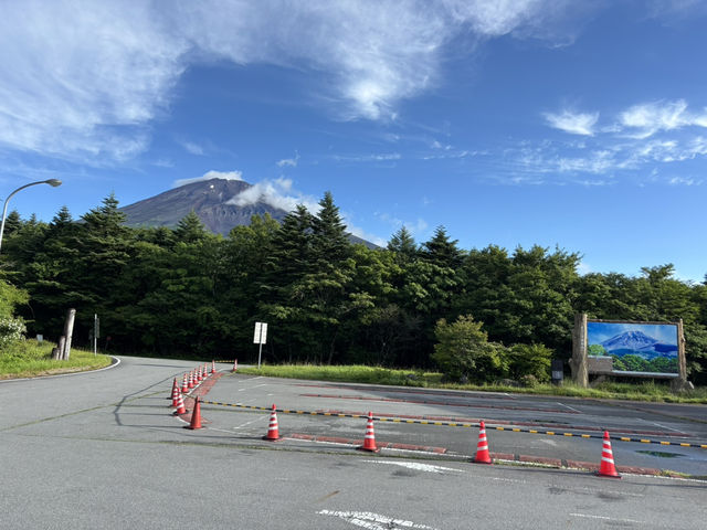 Climbing Mt. Fuji at one day 