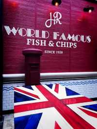 A British Bite Above the Clouds at The Laughing Fish by Harry Ramsden