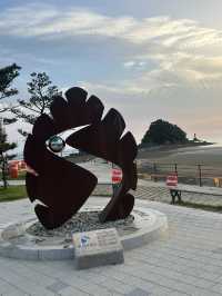 서해의 낙조를 품은 바다🌅🌊