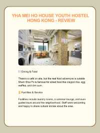 🏨 YHA Mei Ho House Youth Hostel – Hongkong