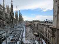 Standing in Awe at the Magnificent Milan Cathedral