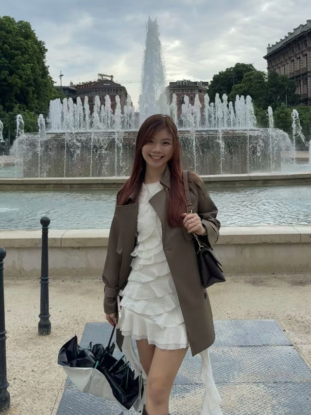 🏰✨ Exploring Castello Sforzesco in Milan 🌳🎨  