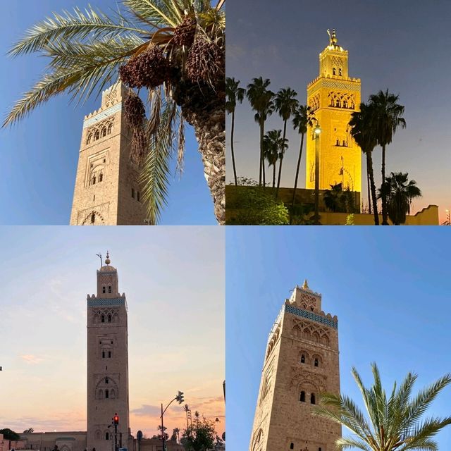 Majestic Vibes at Minaret de la Koutoubia 🌅🕌