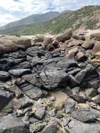 香港隱世海灘🌊模達灣 x 石排灣打卡攻略！絕美薑花田＋手指岩石✨