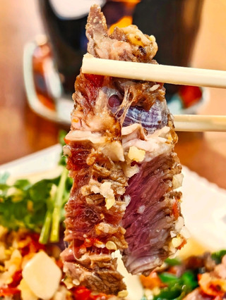 오랜 전통의 맛있는 태국 요리.
