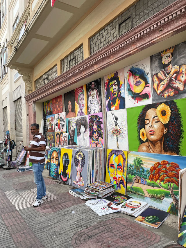 【ドミニカ】旧市街エルコンデ通りでアートに触れる🎨