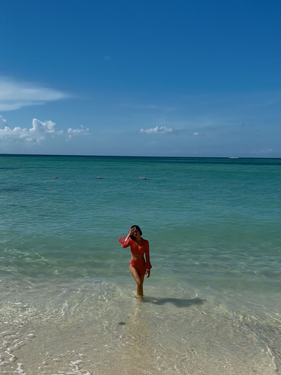Pigeon Point beach in Tobago is really so breathtakingly beautiful. Calm crystal clear water and chilled amazing vibe  🏖️ ☺️💖