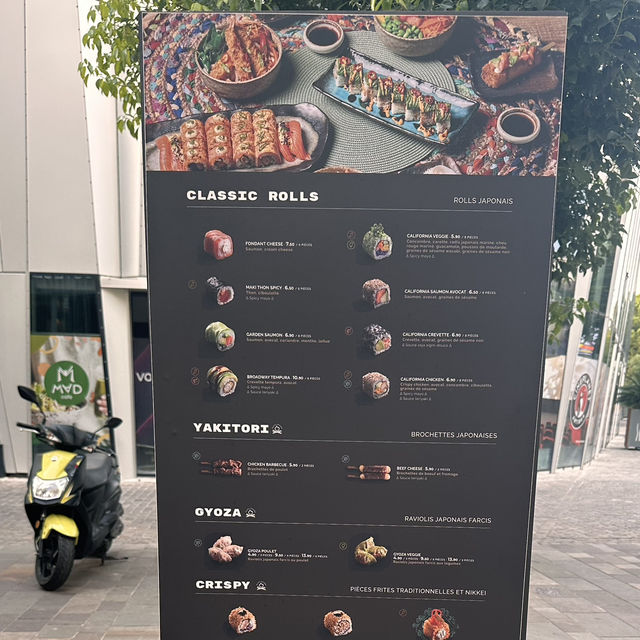 Sushi wonderland found in Cannes !