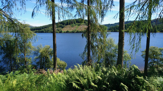 Cycling the Scottish Trossachs!