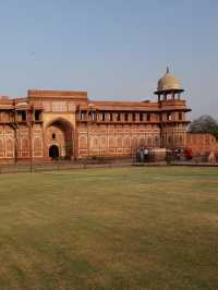 Agra Fort: A Historic View of the Taj Mahal