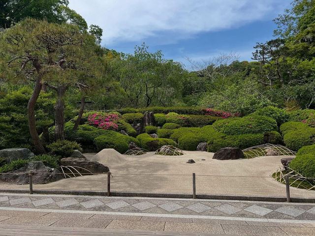The main temple of the Rinzai sect Enkakuji school