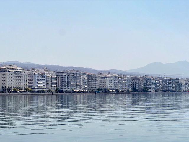 Seaside promenade in Thessaloniki