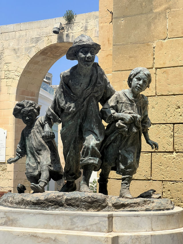🇲🇹 瓦萊塔上巴拉卡花園（Il-Barrakka ta' Fuq） 🌿
