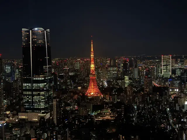 夜晚的東京