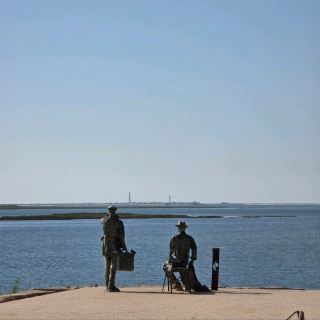 Olhão 海濱   小鎮與 Ria Formosa 交匯之處。