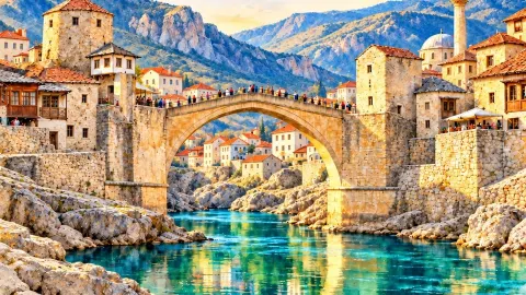 Tempat bertemunya Timur dan Barat: Selamat datang di Mostar! — traveler post in Blagaj