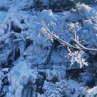 京郊冬日|密雲冰瀑藍冰-黑龍潭