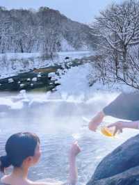 北海道森林賞雪露天浴池綠之風度假村