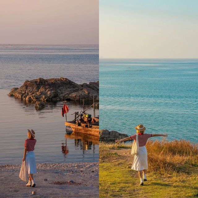 煙台養馬島：海邊的浪漫之旅，一次免費的小島探險！