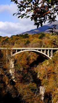 日本東北旅行之東鳴子溫泉百年旅館大沼，鳴子峽紅葉