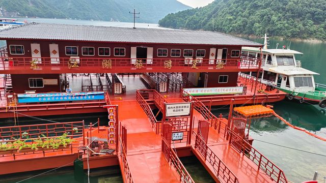 東江湖上的旅遊客運