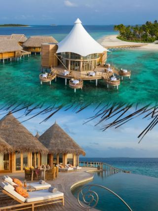 The wealthy's first choice is the luxury hotel, Maldives Nautilus Island, a synonym for paradise