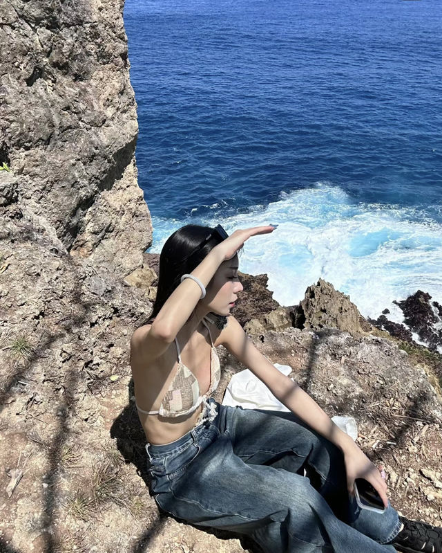 巴厘島 | 破碎海灘一個滿眼都是藍色的秘境