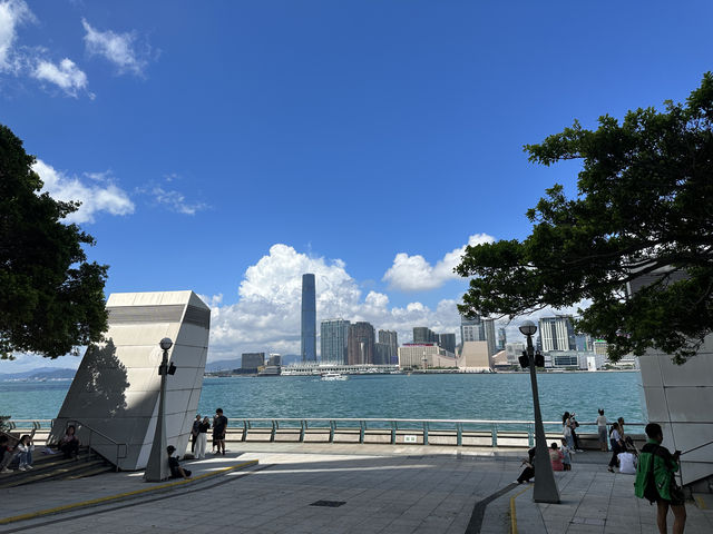 維多利亞港的日與夜