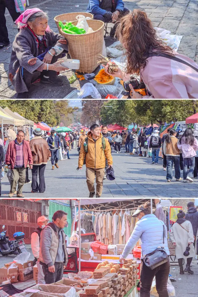 前往大理三月街赶集前必須知道的事情，水果自由不是夢！