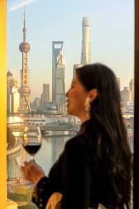 Upon the Suzhou River, the Shanghai Suning Bellagio Hotel with an exceptional view.