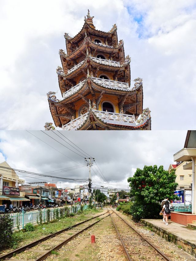 隱藏在大叻鄉間的中國元素寺廟 靈福寺