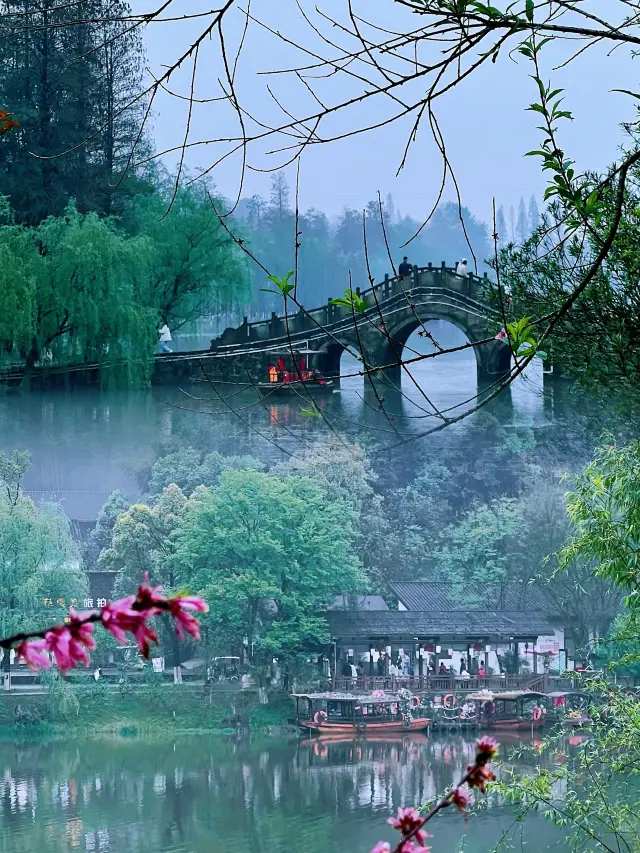 Step into Taohuayuan in Hunan to experience the Peach Blossom Spring described by Tao Yuanming