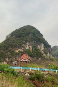 興義周邊|清水河山頂落日黃昏|五台坡觀景