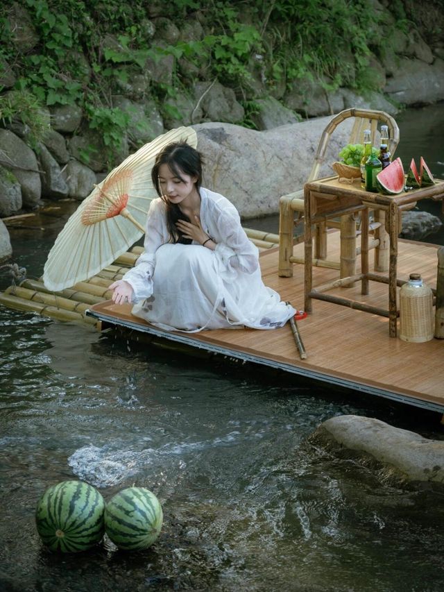 竹筏秋千｜夏日悠長，總要去一趟安吉吧