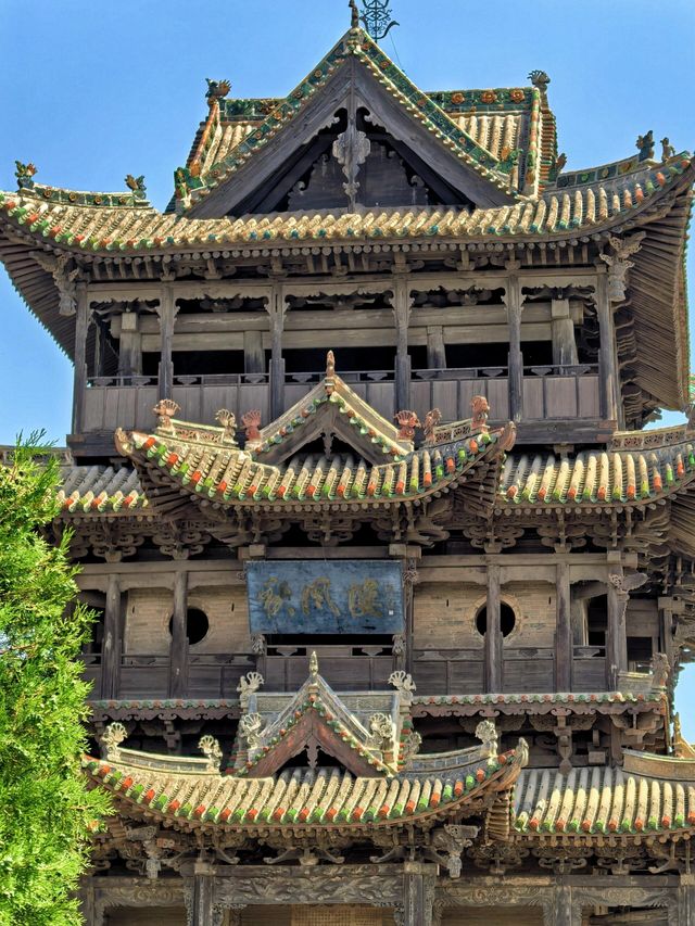 來山西一定要去看這座像宋畫裡走出來的樓閣
